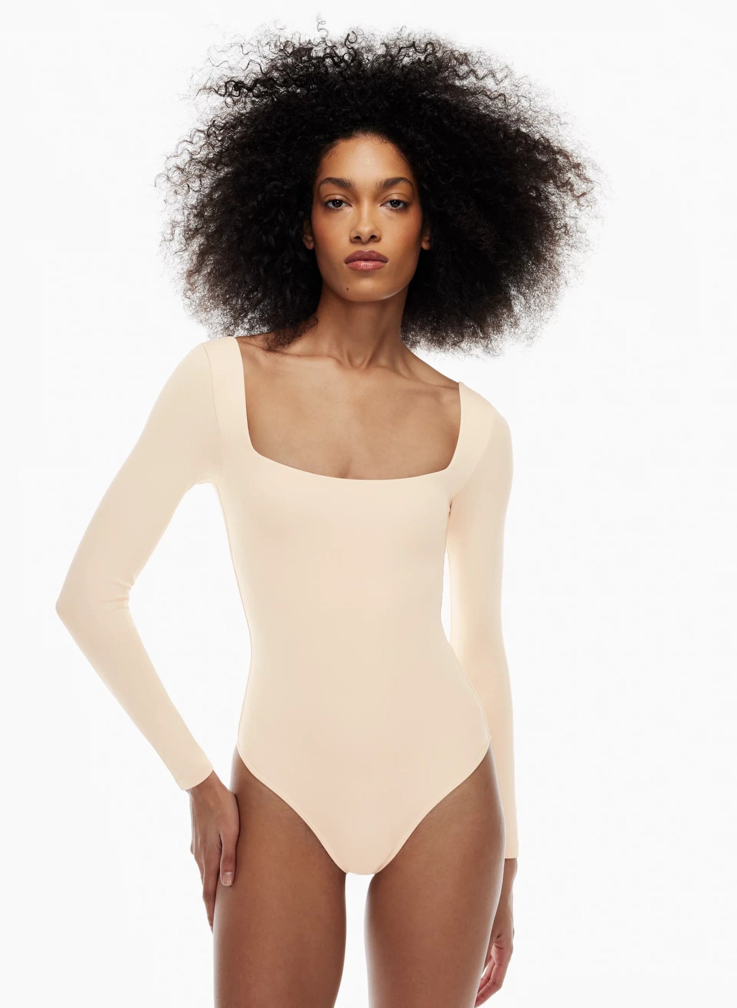 Contour Squareneck Longsleeve Bodysuit