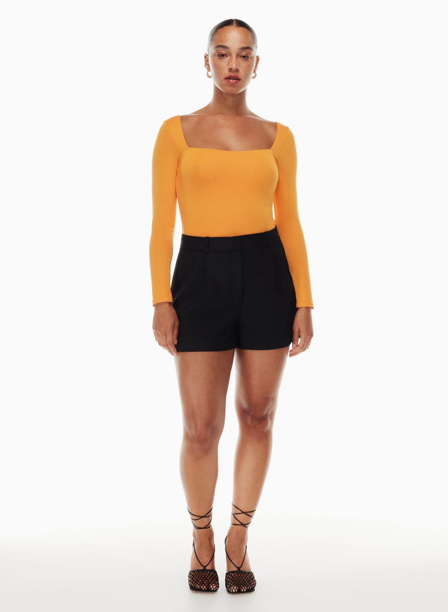 Contour Squareneck Longsleeve Bodysuit
