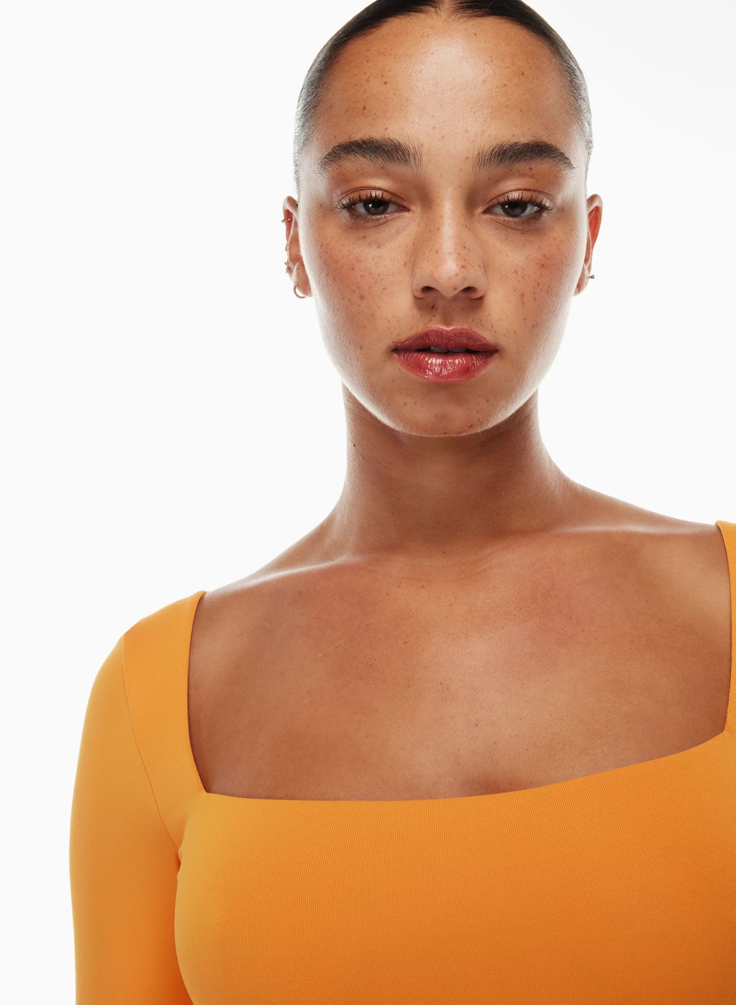 Contour Squareneck Longsleeve Bodysuit