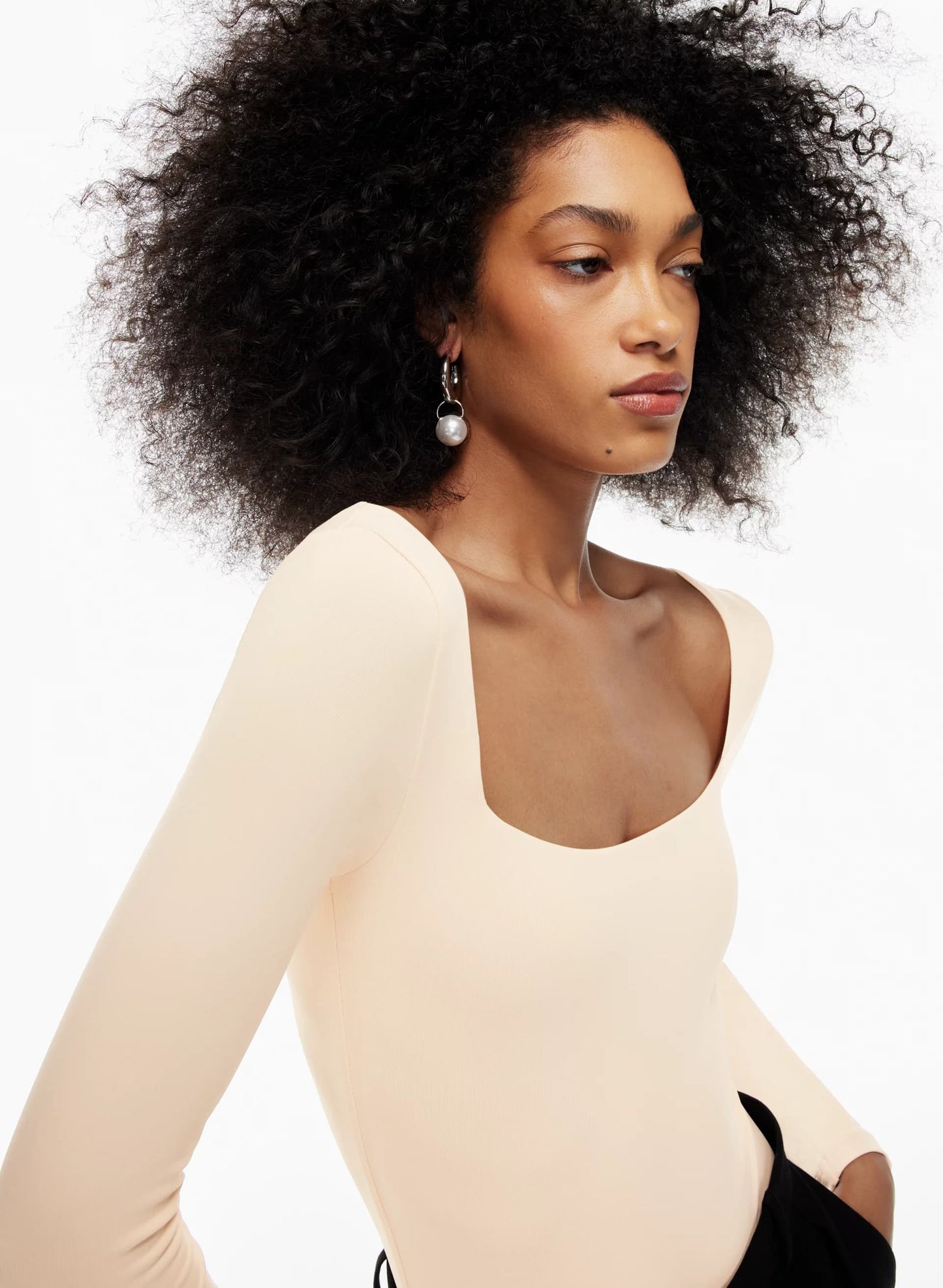 Contour Squareneck Longsleeve Bodysuit