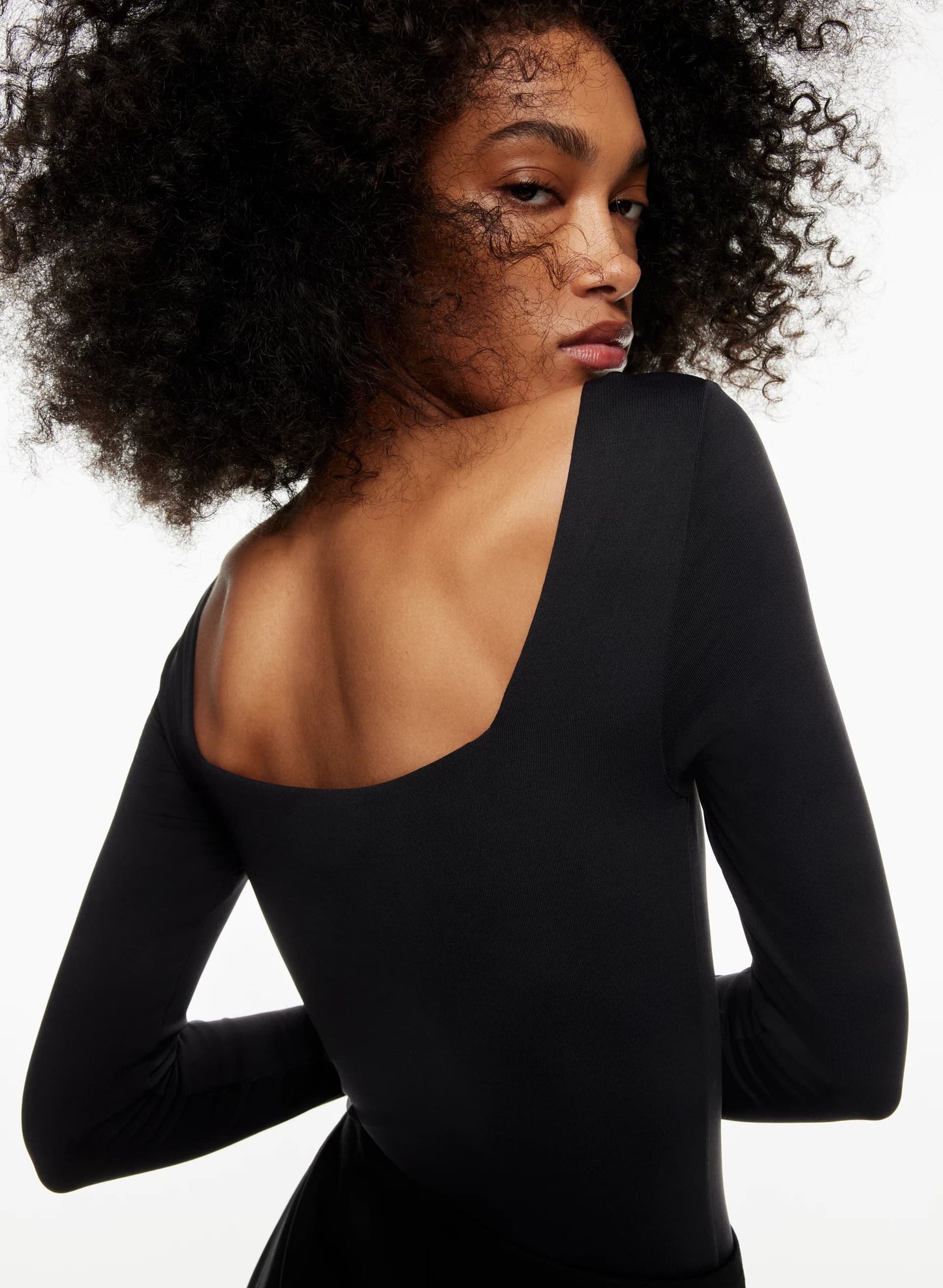 Contour Squareneck Longsleeve Bodysuit